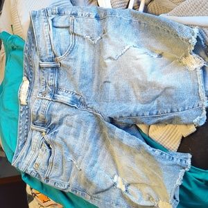 Women's jean shorts
